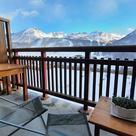 Appartamento Le Cocon Des Neiges Monginevro Esterno foto