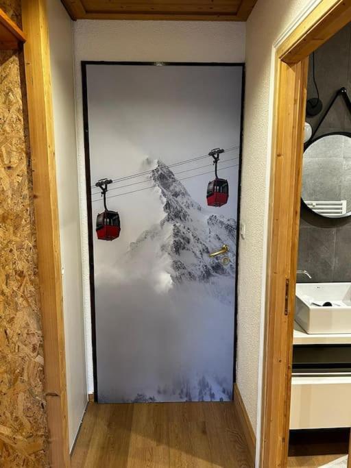 Appartamento Le Cocon Des Neiges Monginevro Esterno foto