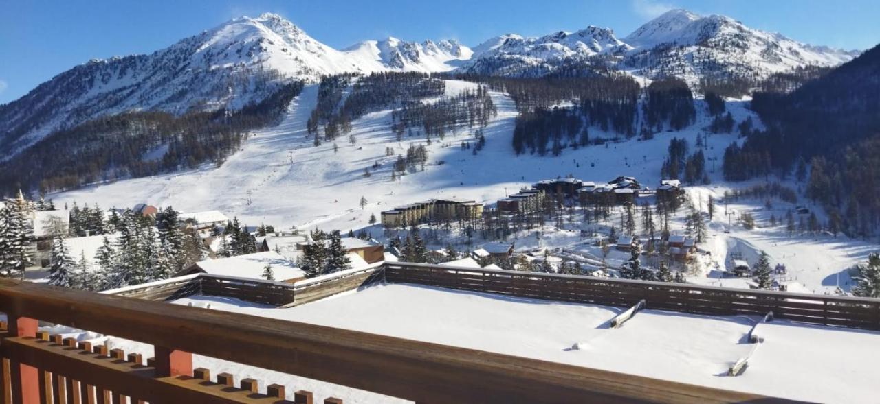 Appartamento Le Cocon Des Neiges Monginevro Esterno foto